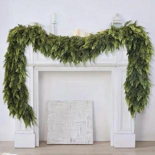 Realistic 2.7m Christmas Garland Pine 1pc Artificial 1.8m