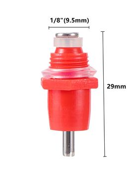 10 Pcs High Quality Spring Type Chicken Red Nipples Drinking