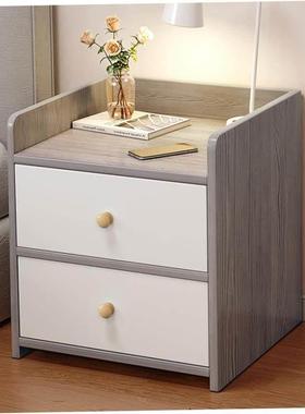Mini Bedside Table Ultra Narrow Rounded Corner Locker