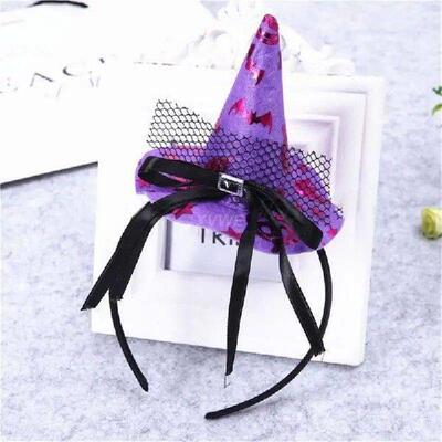 Halloween Headbands Spider Web Fashionable Hairband Cosplay