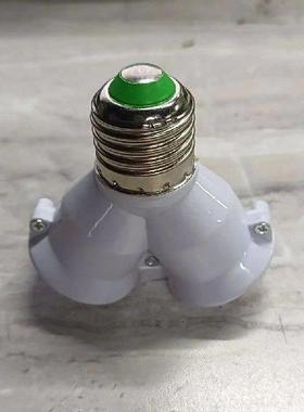 Led Base Light Lamp Bulb Socket for E27 To 2-E27 Splitter