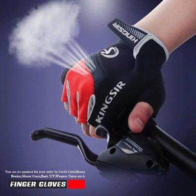Fingerless Gloves Cycling Outdoor Sports Breathable Riding