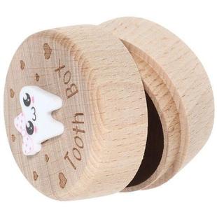 Wooden Keepsake Toddler Baby Boys Box Child Tooth Teeth