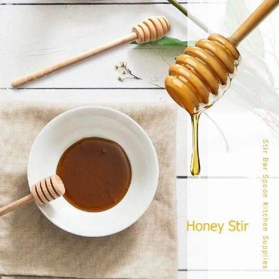 1/5Pcs Honey Dipper Stick Honey Stirrer Stick Long Handle