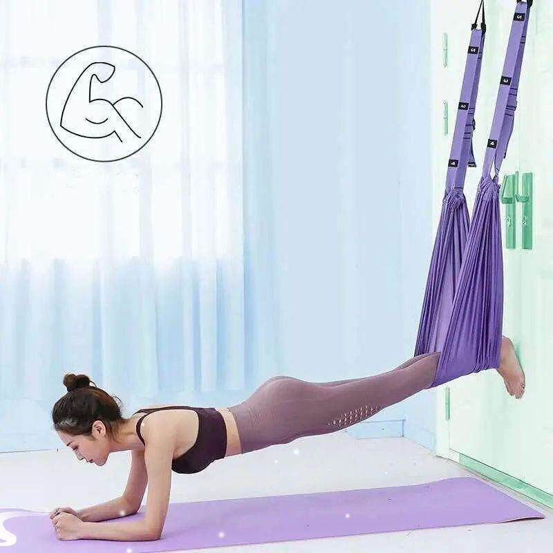 Aerial Yoga Rope Straight Horse Crotch Open Elastic Yoga Bel