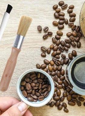 Espresso Brush for Bean Grain Coffee Tool Handle Soft Hair