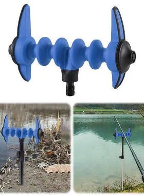 Small Fishing Rod Pod Holder Easy To Install Fishing Pole