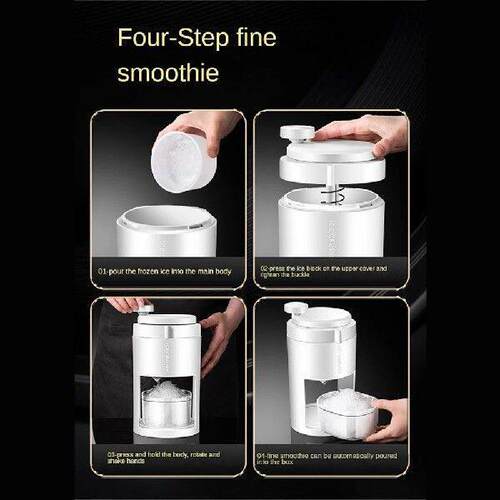 Abs Stainless Steel Small Manual Smoothie Machine Durable
