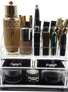 acrylic cosmetic box transparent clear make up organizer
