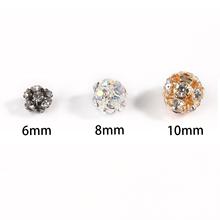 6mm Crystal Beads For Jewelry Making DIY Bracelets Accessory