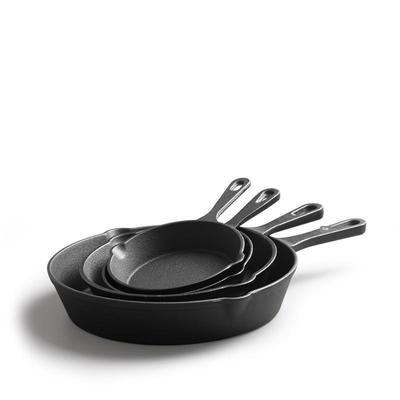 Cast iron pan frying pan kitchenware Tableware set steak pan
