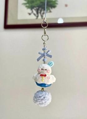 Game Love And Deepspace Zayne Keychain Cosplay Rope Phone Ch