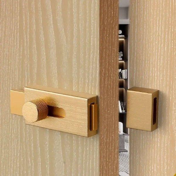Creative Aluminum Alloy Door Buckle Hasp Hardware