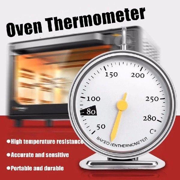 Oven Thermometers Temperature Meter Stainless Steel Oven