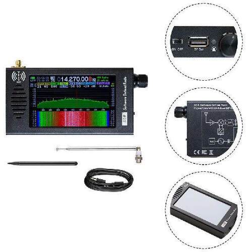 For Headphones Digital Radio 4.3 Inch Receiver Compact