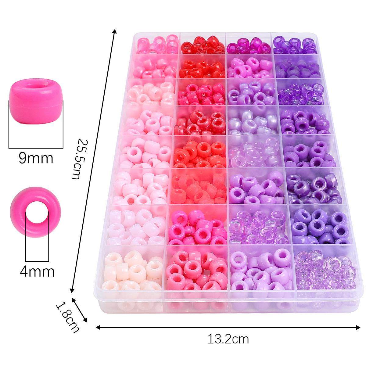 Pony Beads Bracelet Making Kit DIY Crafts Gifts For Girls