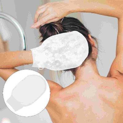 The Mitten Mud Bath Towel Shower Exfoliating Gloves for