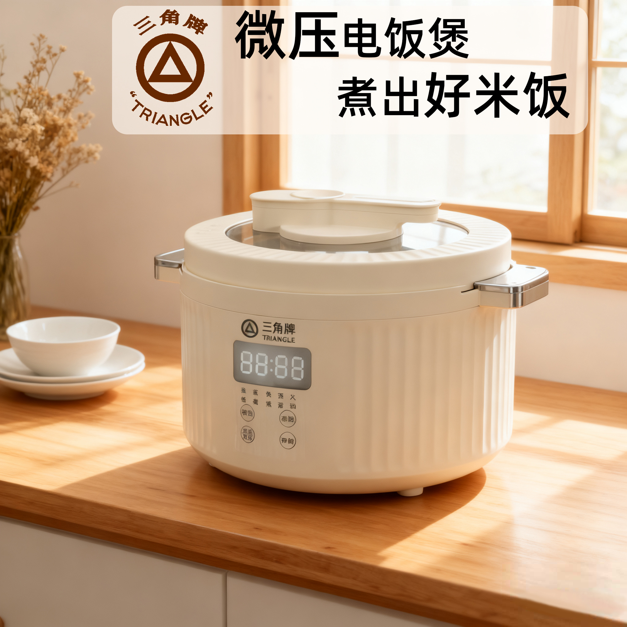 三角牌电饭煲家用微压快煮316
