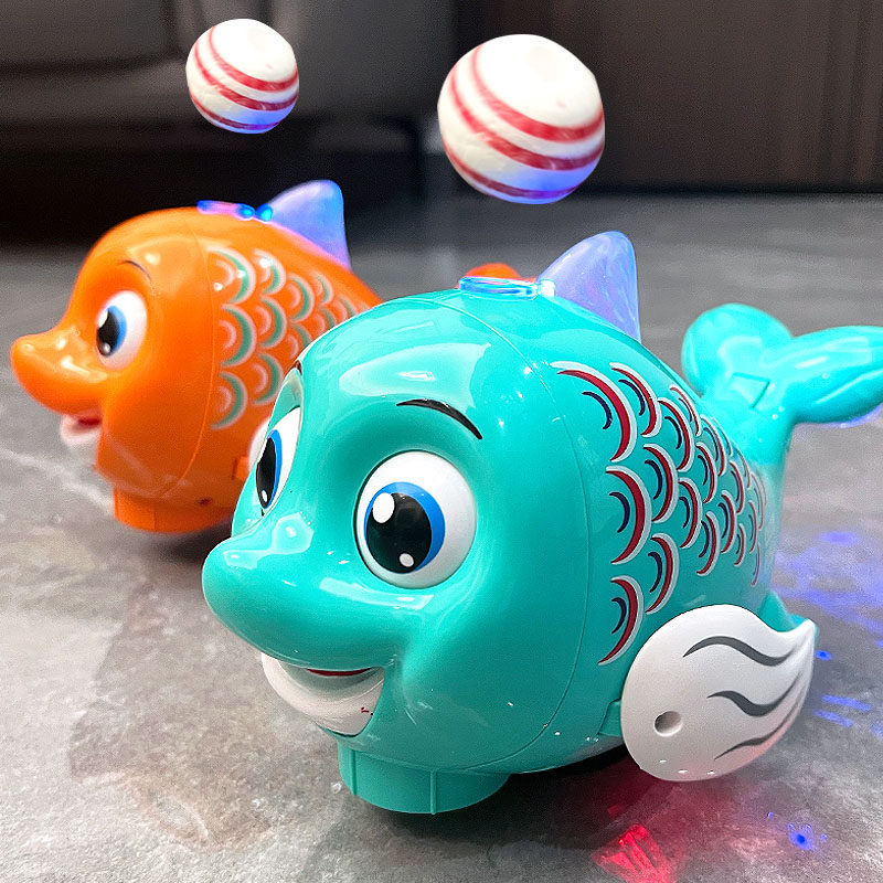 儿童电动会跑吹球摇摆鱼玩具鲸鱼男宝宝0一1岁2-3婴儿4男孩5女孩6,玩具/童车/益智/积木/模型,电动/遥控动物/人物,淘宝优惠券,粉丝福利购,淘宝优惠卷