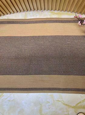 AC31长方形120*80手工编织纯棉隔凉垫耐磨耐脏