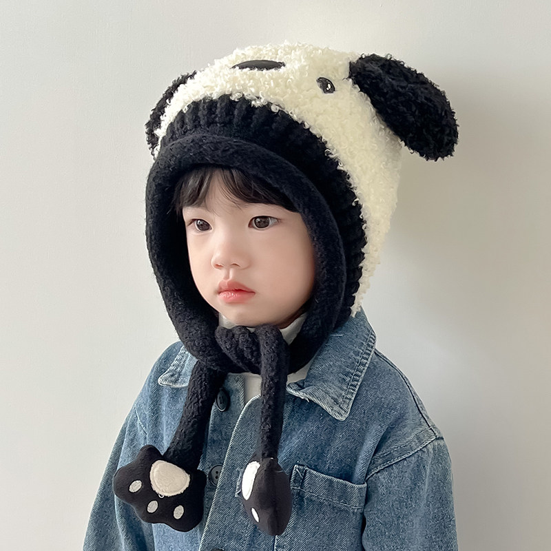 儿童防风保暖帽子冬护耳帽可爱超萌秋冬季加厚女宝宝针织帽韩版男,婴童用品,其它婴童用品,淘宝优惠券,粉丝福利购,淘宝优惠卷