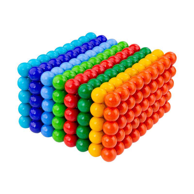 大号彩色巴克球20磁铁磁力球大号魔力磁球磁力珠吸铁球磁铁玩具
