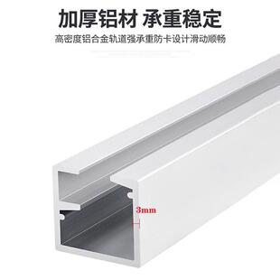 万向折叠门吊轮吊轨屏风木门滑轨移门隔断推拉门轨道滑轮全套配件