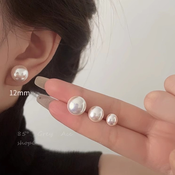 倒计时捡漏！！轻奢馒头珍珠耳钉图片