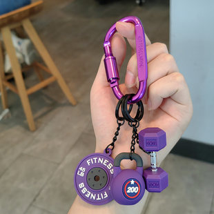 孙颖莎同款彩色健身壶铃挂件运动情侣周边挂饰手办包包力量钥匙扣