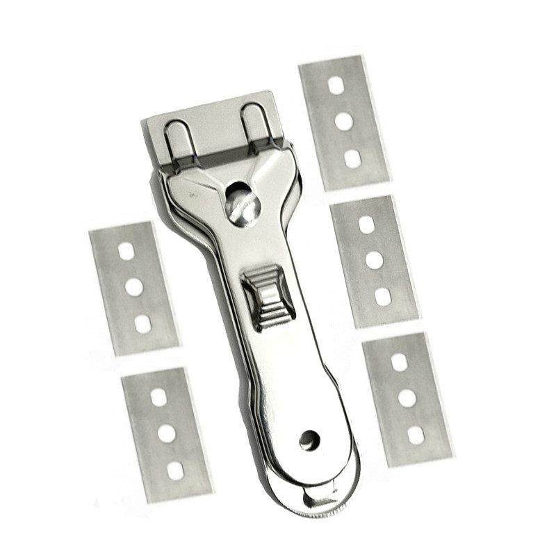 1PC Multifunction Glass Ceramic Hob Scraper Cleaner Remover