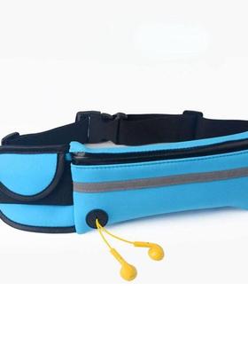 运动Waist Bum Bag Running Jogging Belt Pouch Zip Fanny Pack