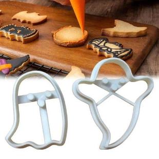 Cookie Cutters Food 2Pcs For Ghost Grade Biscuits Halloween