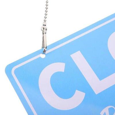 Rewritable Business Hours Sign Thick Design Sun Resistant