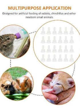 Bunny Feeding Pacifiers Pet Bottle Nipple Safe Silicone