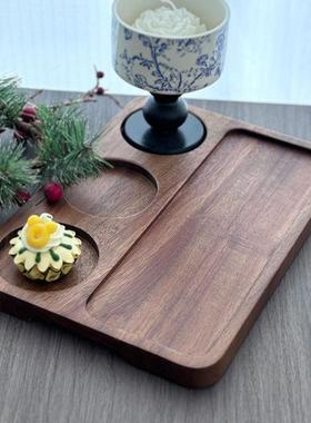 Afternoon Tea Coffee Shop Solid Wood Tray