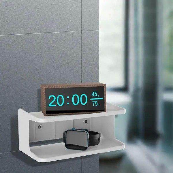 Bedside Wall Shelf Wall Mount Floating Nightstand Double