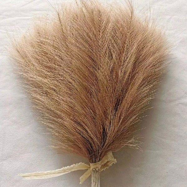 10Pcs Artificial Flowers Fluffy Pampas Grass Bouquet