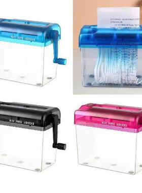Manual Shredder Manual Paper Shredder Mini Bills Receipts