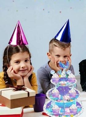 Mermaid Cupcake Stand Tower Display Stand Dessert Cupcake