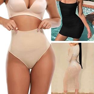 Body Shaper Belly Slimming Thong Panties Waist Women High