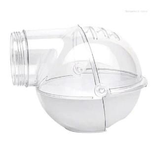 Small Cage Animal Bath Transparent Hamster House Bathroom