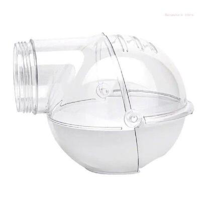 Hamster Bathroom Cage Small Animal Bath House Transparent