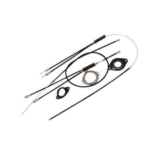 BMX Bike Gyro Brake Cable Replacement Set with Spinner