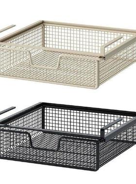 Under Shelf Storage Basket Sock Underwear Drawer Stable