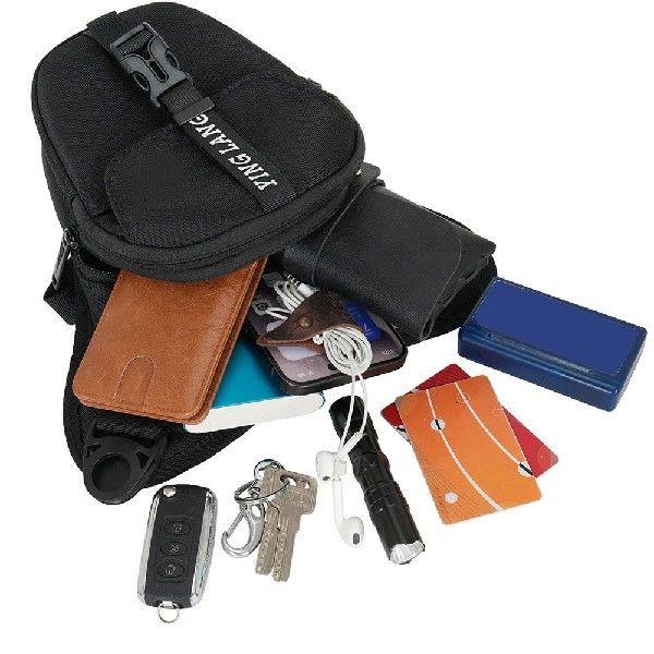 Motorcycle Drop Leg Bag Motorbike Riding Chest Bag