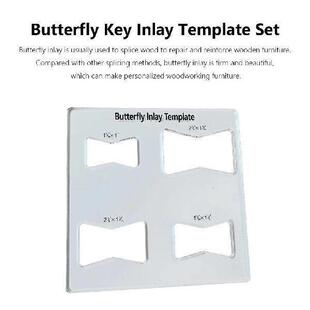 Butterfly Inlay Template Professional Decorative and Router