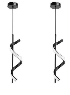 Spiral Hanging Lamps Minimalist Modern Atmosphere