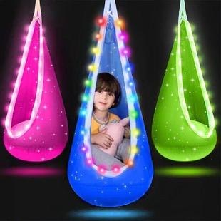 Pod Swing Chair Hanging Kids Cotton Light Seat