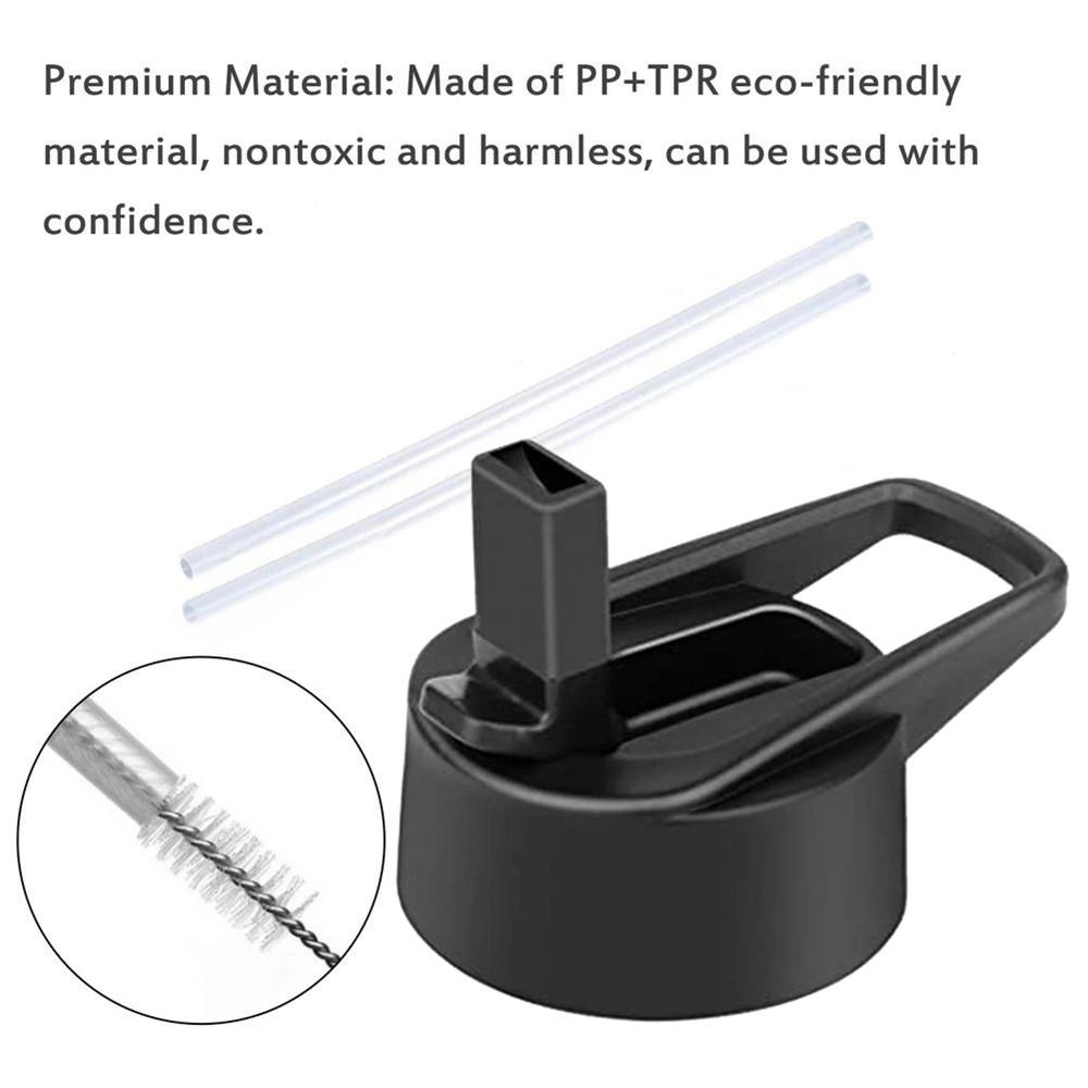 Replace Straw Flip Lid Flex Cap for Hydro Water Bottle Flask