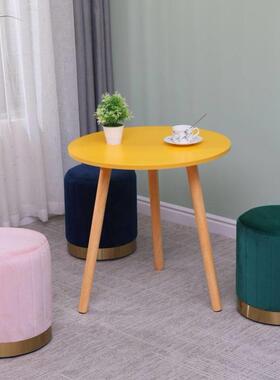 Nordic coffee table small household living room balcony